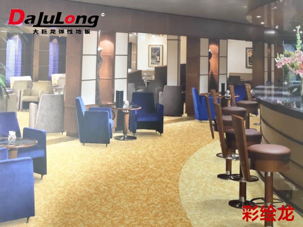 大巨龍地板彩繪龍系列-大巨龍商用卷材塑膠地板