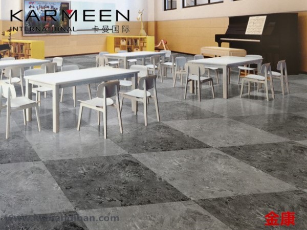 Dajulong block stone-plastic LVT flooring