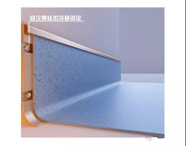 pvc塑膠地板是如何鋪裝上墻的？